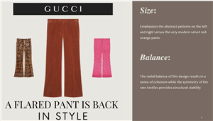 Pant ad for size and balance